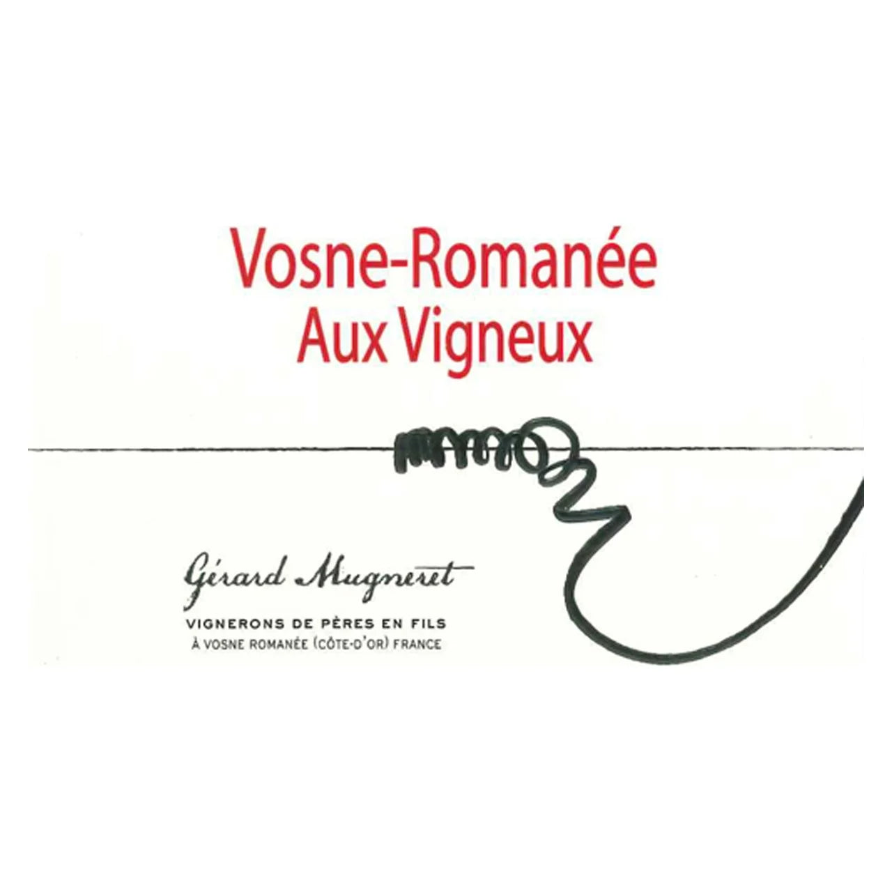 Gérard Mugneret Vosne-Romanée Aux Vigneux 2022